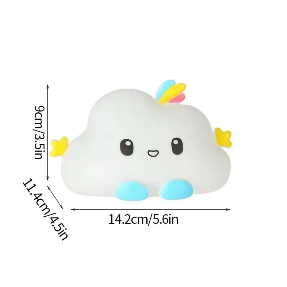 Cute Cloud Night Light Home Decoration Cartoon Creative Table Lamp Portable Mini Bedside Lamp Children Baby