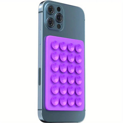 Suporte de Silicone com Ventosas para Celular – Antiderrapante e Fixação em Parede