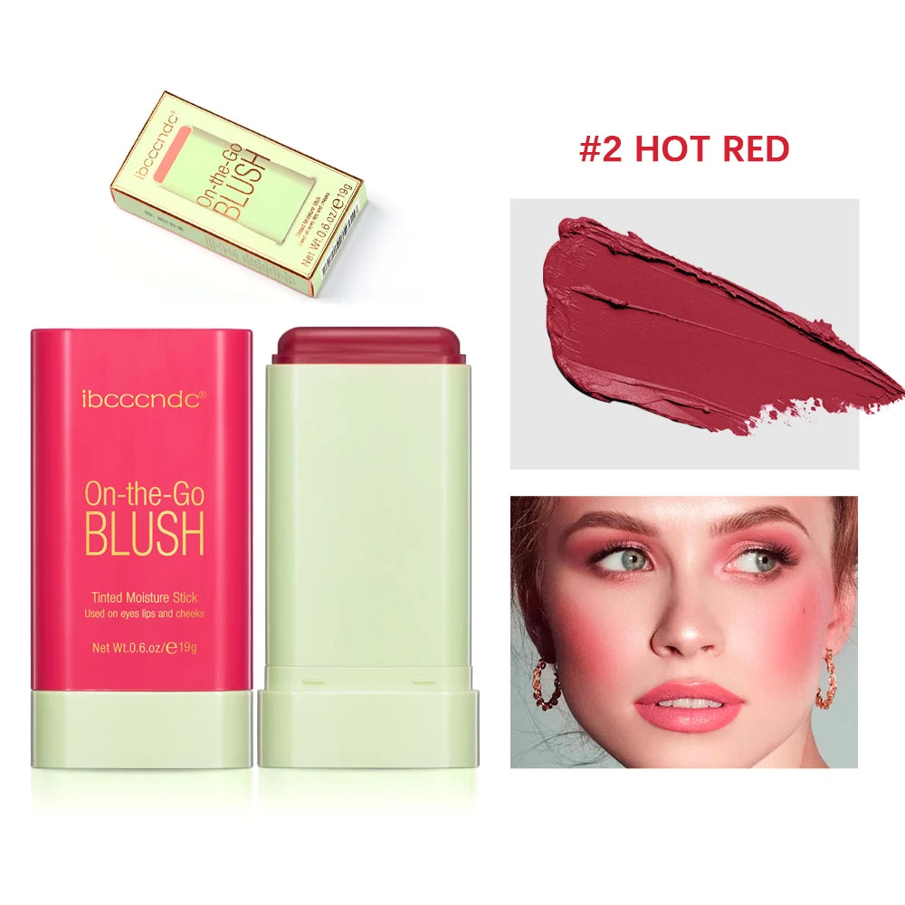 Blush Stick Cremoso Multifuncional à Prova d’Água