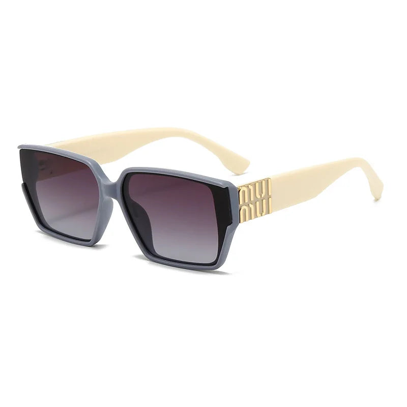 Óculos de Sol Fashion MM Designer Quadrado UV400 Unissex