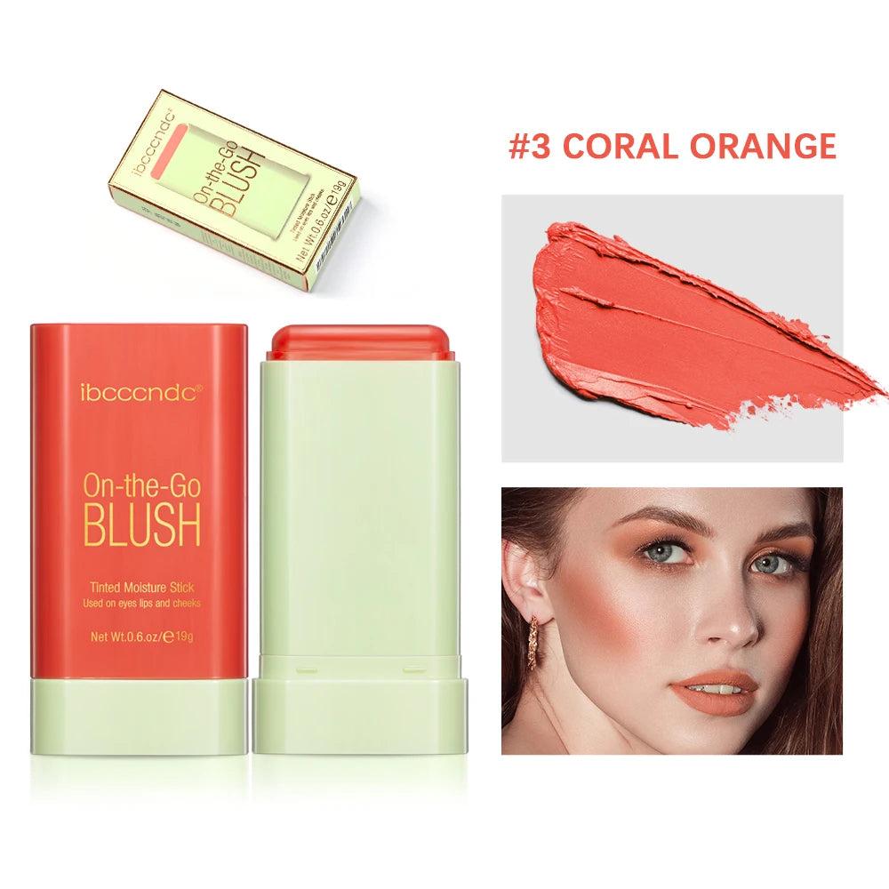 Blush Stick Cremoso Multifuncional à Prova d’Água