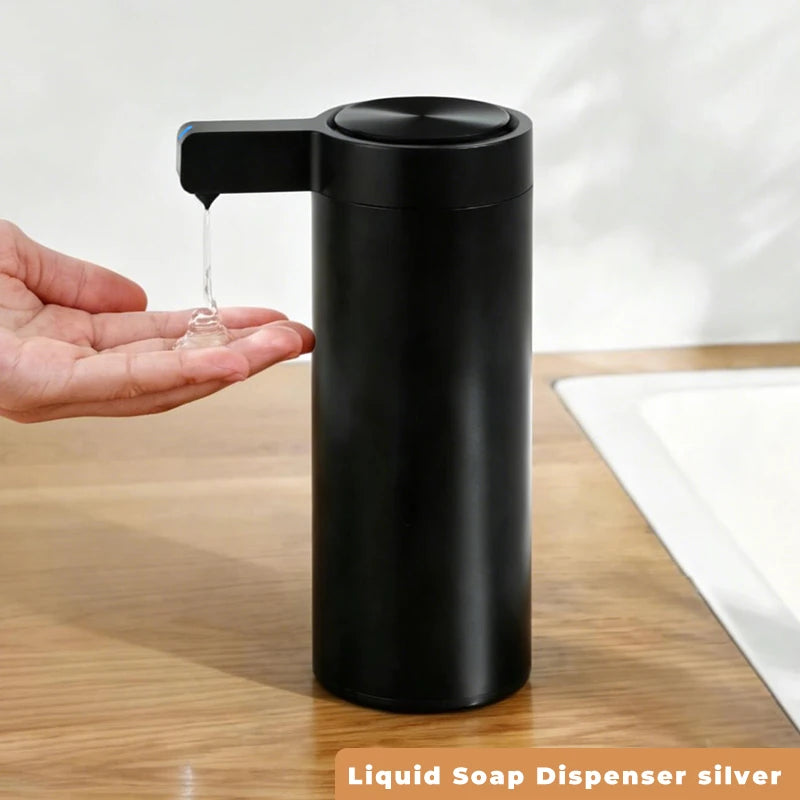 Dispenser Automático de Sabonete com Sensor – 270ml em Aço Inoxidável 304 para Cozinha e Banheiro