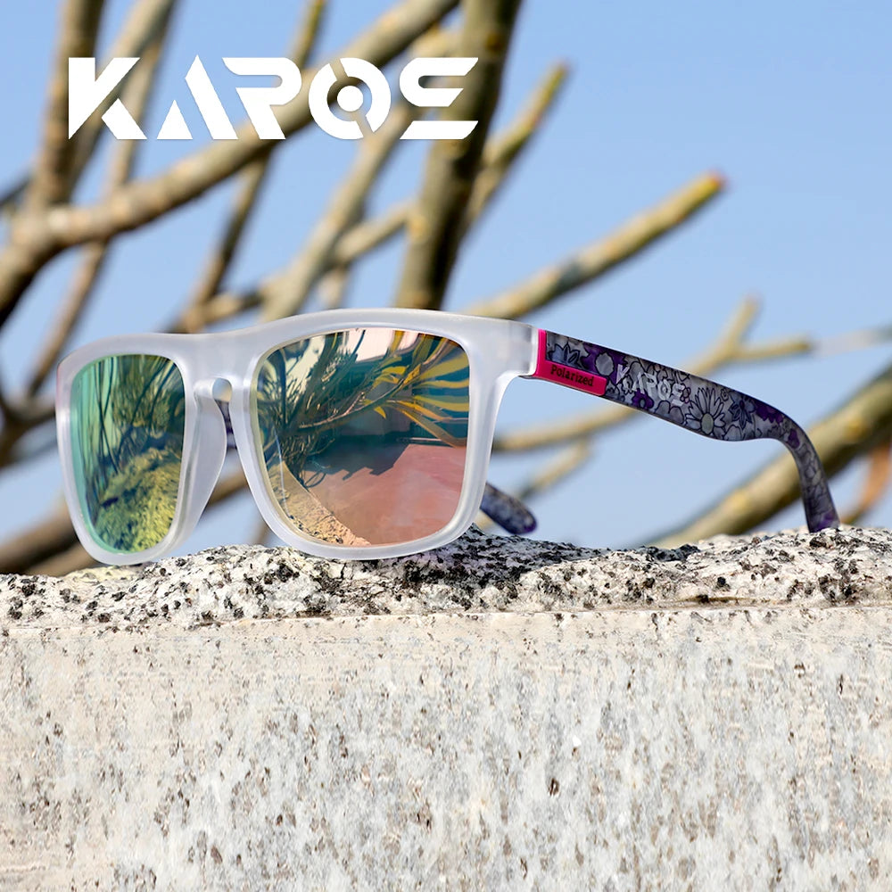 Óculos de Sol Polarizados KAROS Unissex – Antirreflexo para Direção, Esportes ao Ar Livre, Pesca, Ciclismo e Praia com Proteção UV400