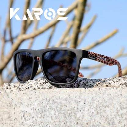 Óculos de Sol Polarizados KAROS Unissex – Antirreflexo para Direção, Esportes ao Ar Livre, Pesca, Ciclismo e Praia com Proteção UV400