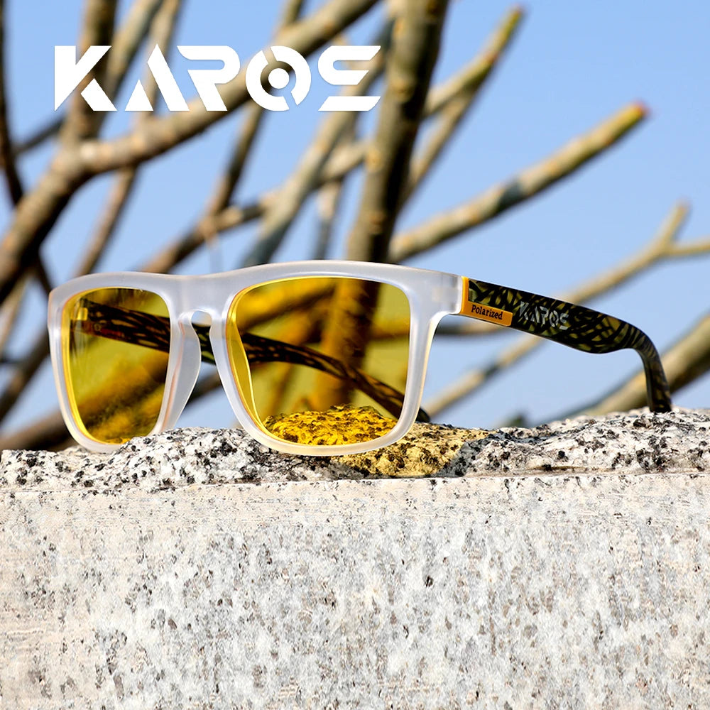 Óculos de Sol Polarizados KAROS Unissex – Antirreflexo para Direção, Esportes ao Ar Livre, Pesca, Ciclismo e Praia com Proteção UV400
