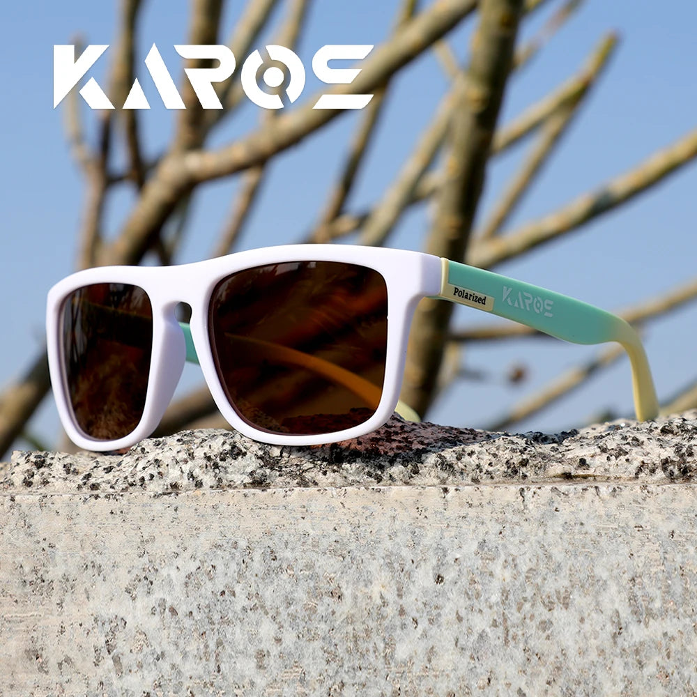 Óculos de Sol Polarizados KAROS Unissex – Antirreflexo para Direção, Esportes ao Ar Livre, Pesca, Ciclismo e Praia com Proteção UV400