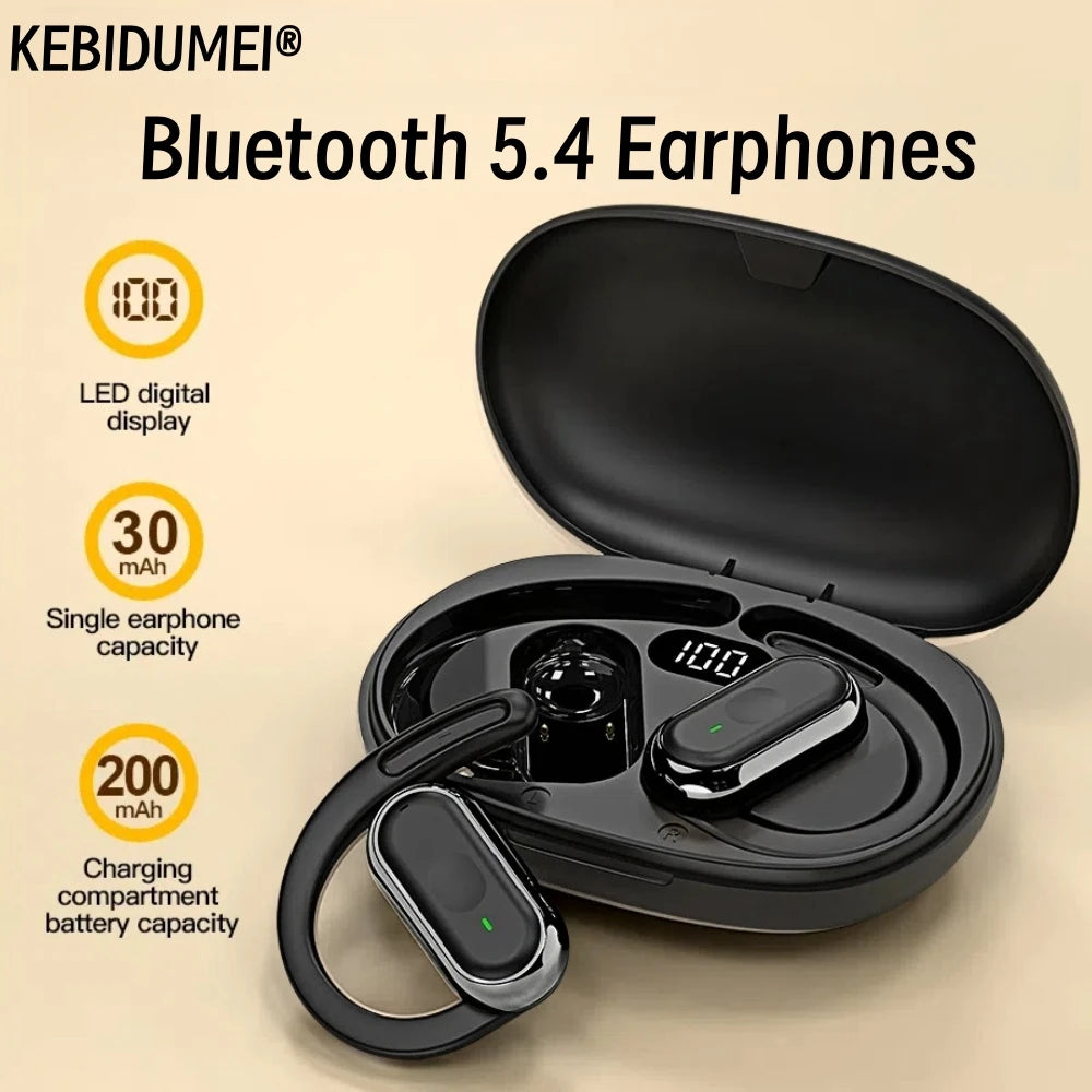 Headset Bluetooth Sem Fio Touch Esportivo à Prova D’água para Smartphones