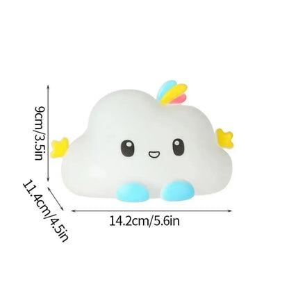 Cute Cloud Night Light Home Decoration Cartoon Creative Table Lamp Portable Mini Bedside Lamp Children Baby