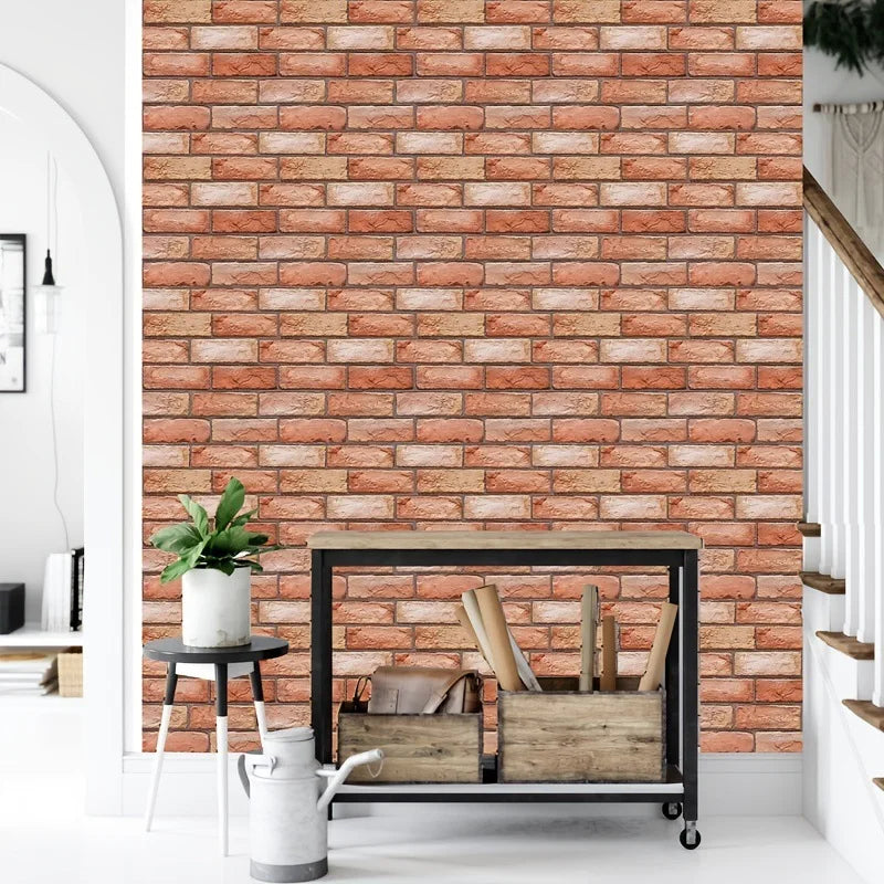 Kit com 10 Adesivos de Parede 3D em PVC Autoadesivos para Decoração