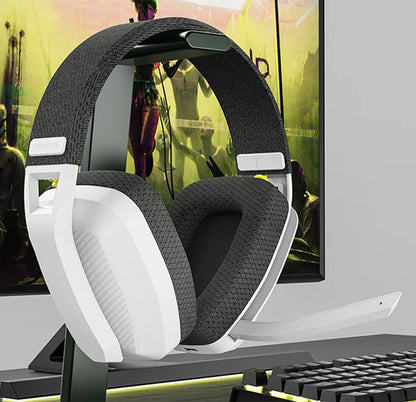 Headset Gamer BINNUNE BW06 Sem Fio 2.4G/Bluetooth com Microfone para PC, PS5, PS4 e Mac