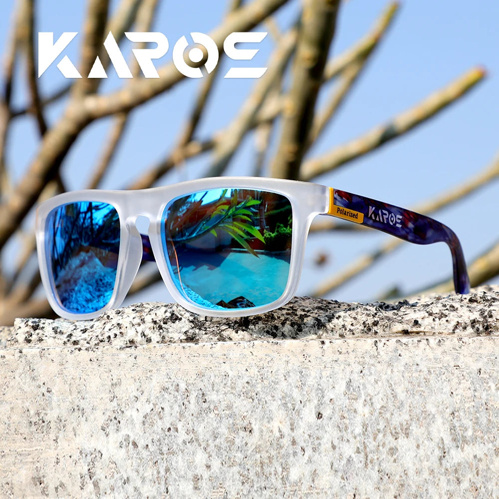 Óculos de Sol Polarizados KAROS Unissex – Antirreflexo para Direção, Esportes ao Ar Livre, Pesca, Ciclismo e Praia com Proteção UV400