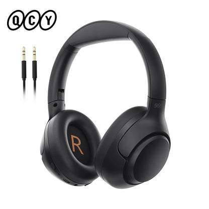 QCY H3 ANC – Headphone Bluetooth 5.4 Hi-Res com ANC Híbrido 43dB e Até 60h de Bateria