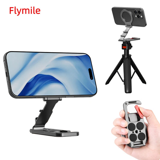 Suporte Magnético FLYMILE com Mosquetão para iPhone MagSafe