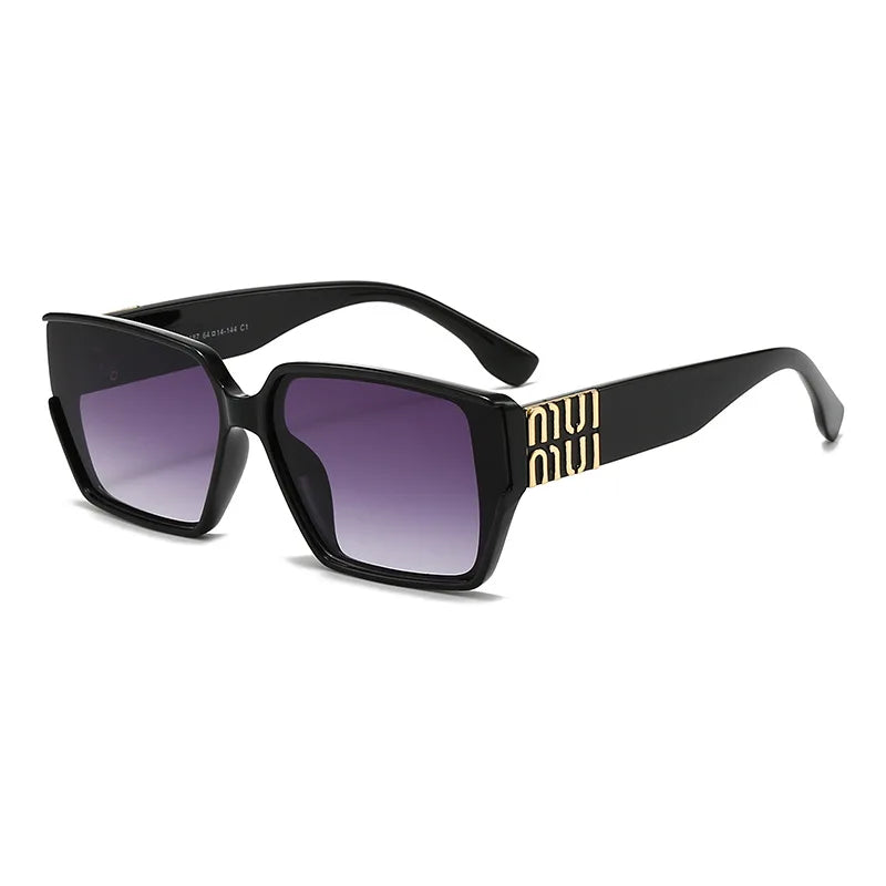 Óculos de Sol Fashion MM Designer Quadrado UV400 Unissex