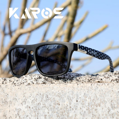 Óculos de Sol Polarizados KAROS Unissex – Antirreflexo para Direção, Esportes ao Ar Livre, Pesca, Ciclismo e Praia com Proteção UV400