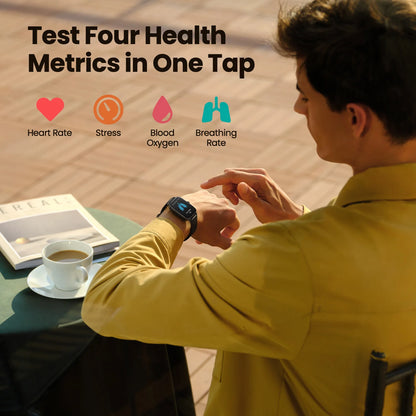 Amazfit GTS 4 Mini Smartwatch com Alexa e 150 Modos Esportivos