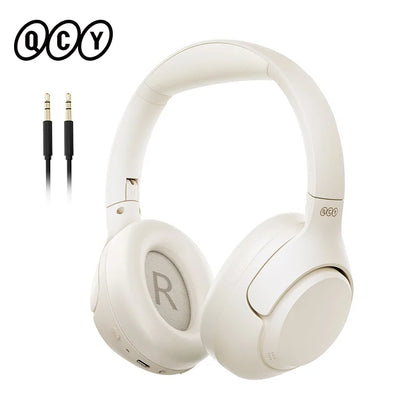 QCY H3 ANC – Headphone Bluetooth 5.4 Hi-Res com ANC Híbrido 43dB e Até 60h de Bateria