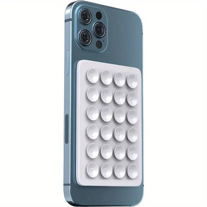 Suporte de Silicone com Ventosas para Celular – Antiderrapante e Fixação em Parede