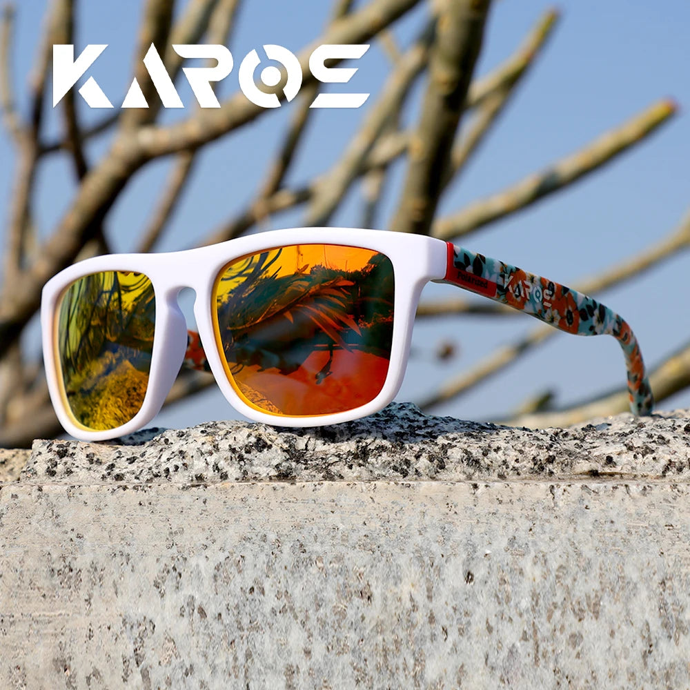 Óculos de Sol Polarizados KAROS Unissex – Antirreflexo para Direção, Esportes ao Ar Livre, Pesca, Ciclismo e Praia com Proteção UV400