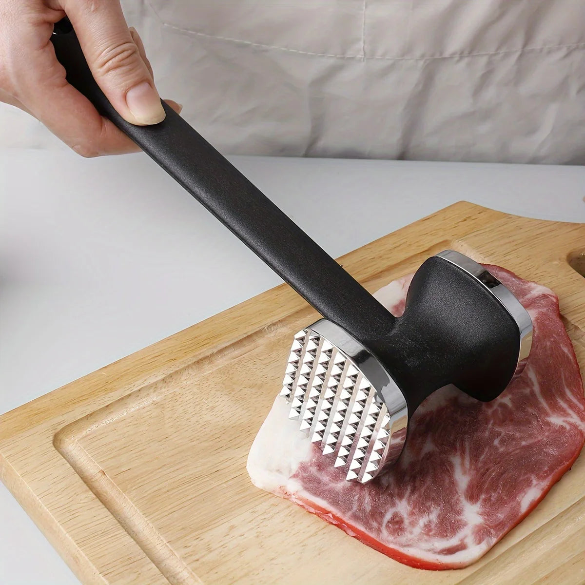 Amaciador de Carne Manual de Metal para Cozinha