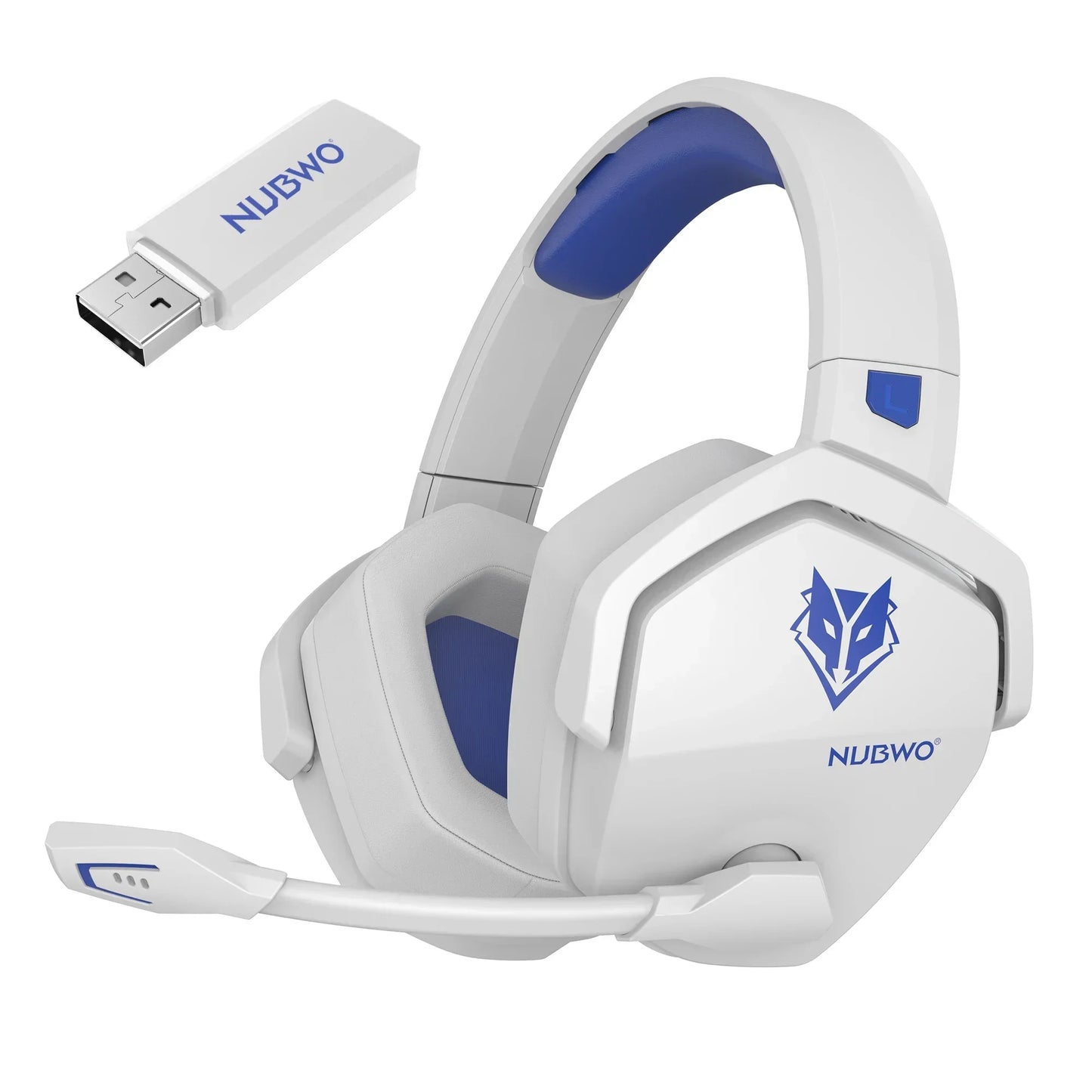 Headset Gamer NUBWO G06 Sem Fio com Base de Carregamento