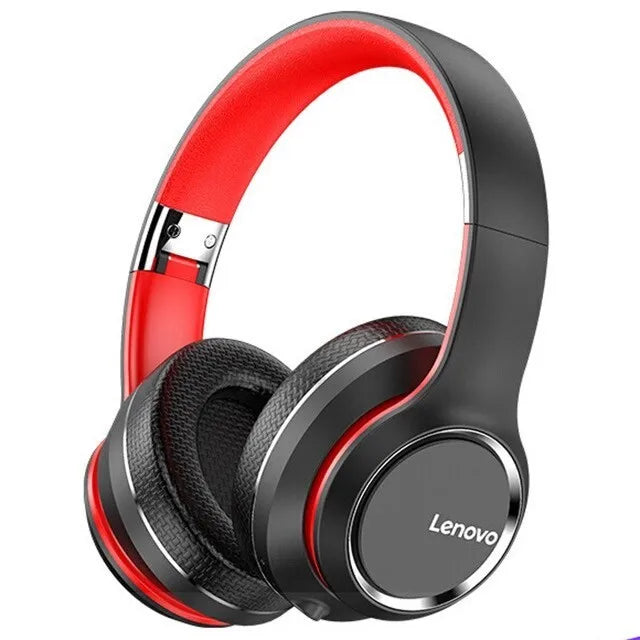 Headphone Lenovo HD200 Bluetooth Dobrável com ANC, HiFi e Som Gamer