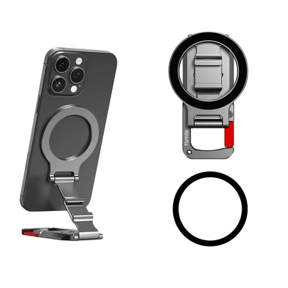 Suporte Magnético FLYMILE com Mosquetão para iPhone MagSafe