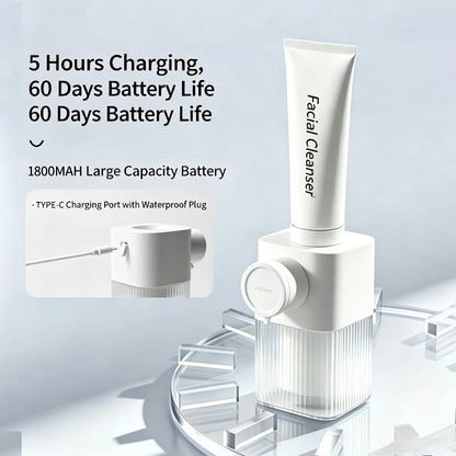 **Dispenser Automático de Espuma para Sabonete – Gerador de Espuma Portátil para Limpeza Facial e Higiene**