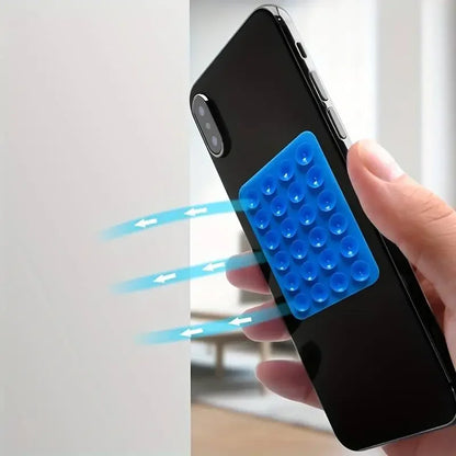 Suporte de Silicone com Ventosas para Celular – Antiderrapante e Fixação em Parede
