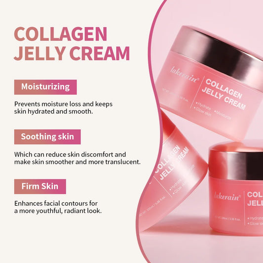 Creme Facial de Colágeno 100ml com Niacinamida Hidratante e Firmador