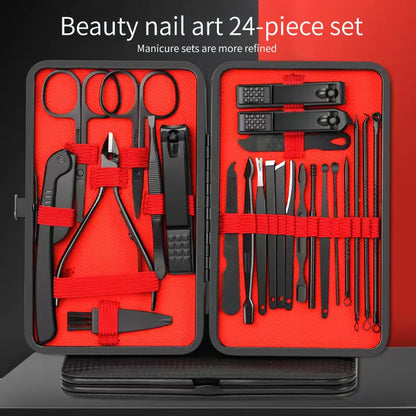 Kit de Cortadores de Unhas e Ferramentas de Manicure