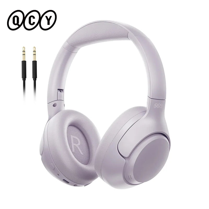 QCY H3 ANC – Headphone Bluetooth 5.4 Hi-Res com ANC Híbrido 43dB e Até 60h de Bateria