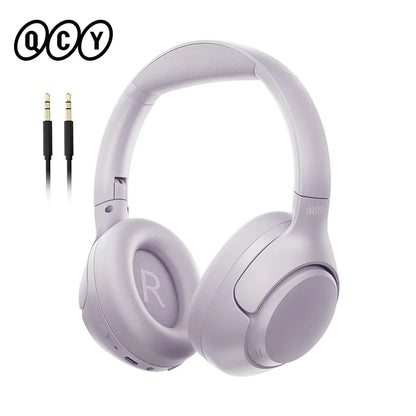 QCY H3 ANC – Headphone Bluetooth 5.4 Hi-Res com ANC Híbrido 43dB e Até 60h de Bateria