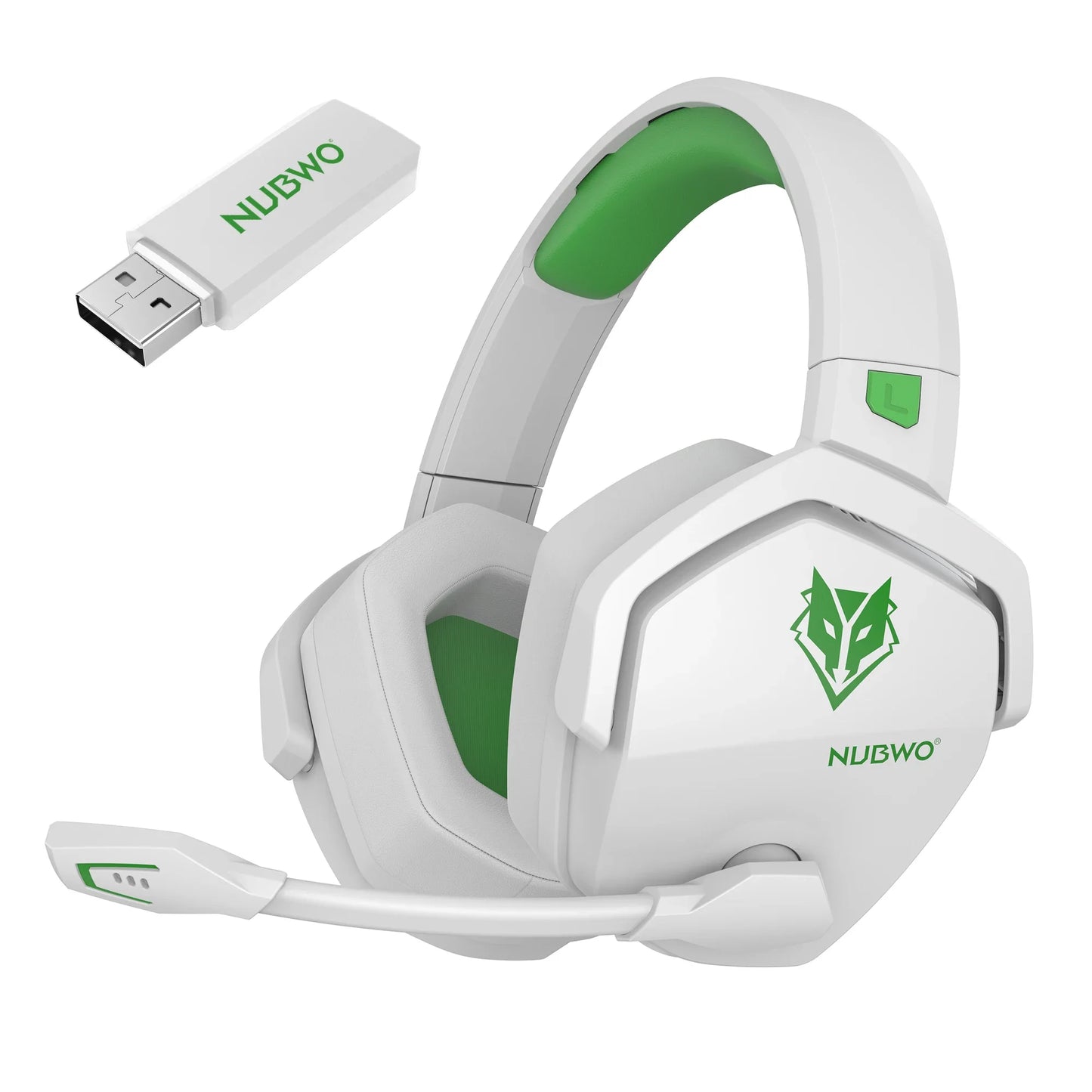 Headset Gamer NUBWO G06 Sem Fio com Base de Carregamento