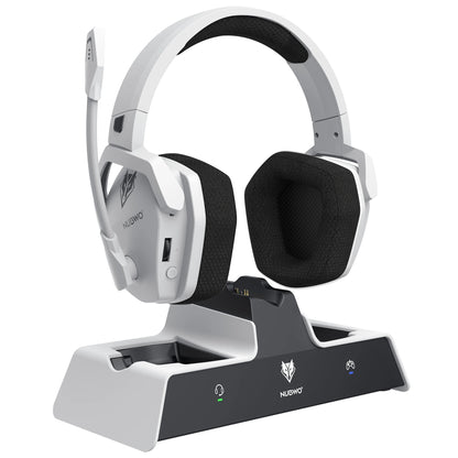 Headset Gamer NUBWO G06 Sem Fio com Base de Carregamento