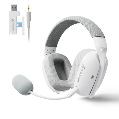 Headset Gamer ATTACK SHARK L80PRO Sem Fio 2.4G/Bluetooth para PC, PS5, Switch e Xbox