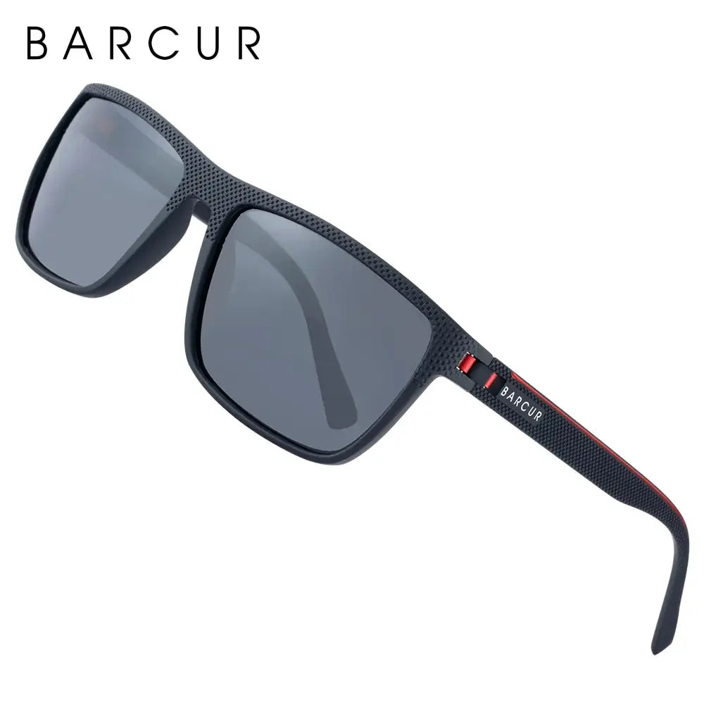Óculos de Sol BARCUR TR90 – Polarizado Esportivo Leve Unissex com Proteção UV para Ciclismo, Direção e Atividades ao Ar Livre