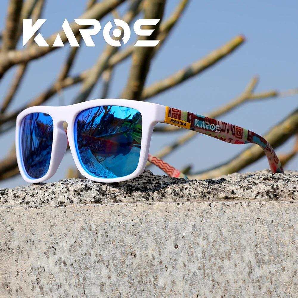 Óculos de Sol Polarizados KAROS Unissex – Antirreflexo para Direção, Esportes ao Ar Livre, Pesca, Ciclismo e Praia com Proteção UV400