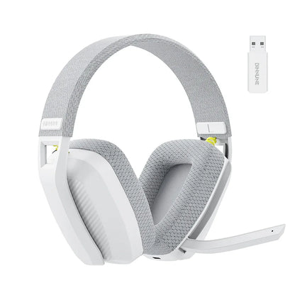 Headset Gamer BINNUNE BW06 Sem Fio 2.4G/Bluetooth com Microfone para PC, PS5, PS4 e Mac