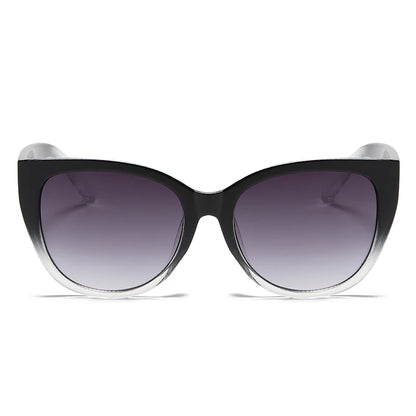 Óculos de Sol Feminino Retrô Cat Eye – Modelo Gatinho Fashion com Lentes Degradê e Proteção UV400