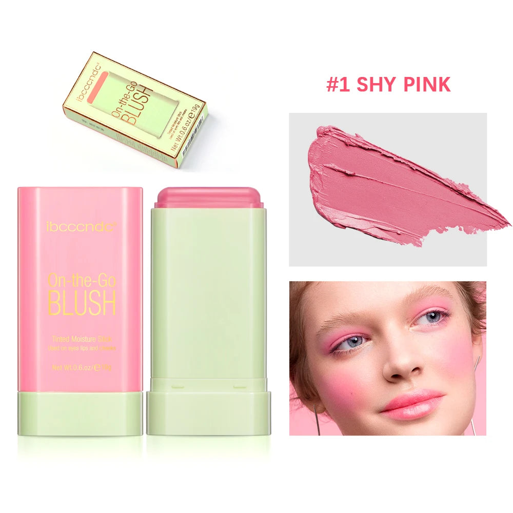 Blush Stick Cremoso Multifuncional à Prova d’Água