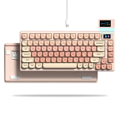 Teclado Mecânico Gamer com Tela OLED e RGB