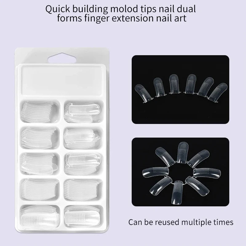 Kit Completo de Extensão de Unhas em Gel UV Nail Art