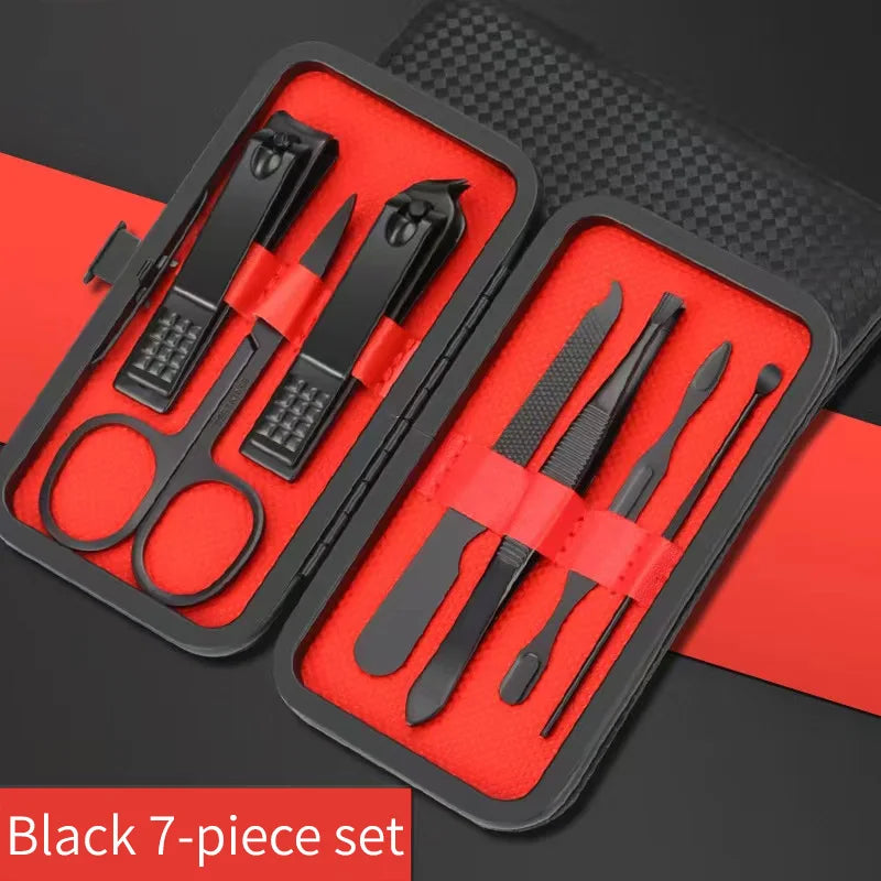 Kit de Cortadores de Unhas e Ferramentas de Manicure