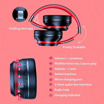 Headphone Lenovo HD200 Bluetooth Dobrável com ANC, HiFi e Som Gamer