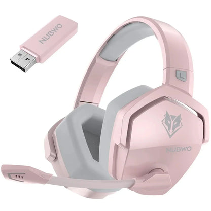 Headset Gamer NUBWO G06 Sem Fio com Base de Carregamento