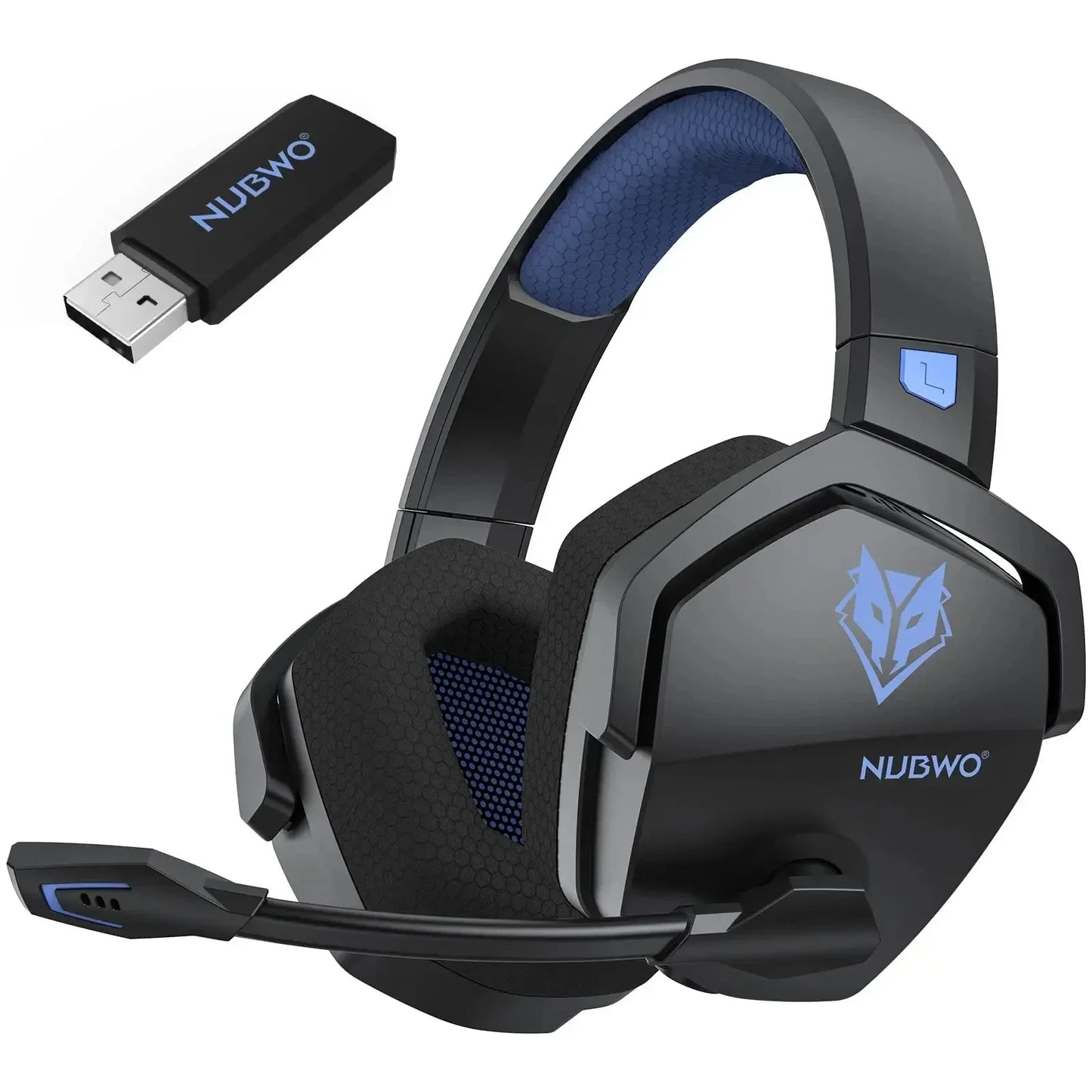 Headset Gamer NUBWO G06 Sem Fio com Base de Carregamento