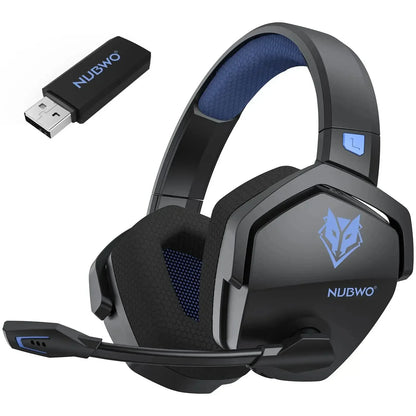 Headset Gamer NUBWO G06 Sem Fio com Base de Carregamento