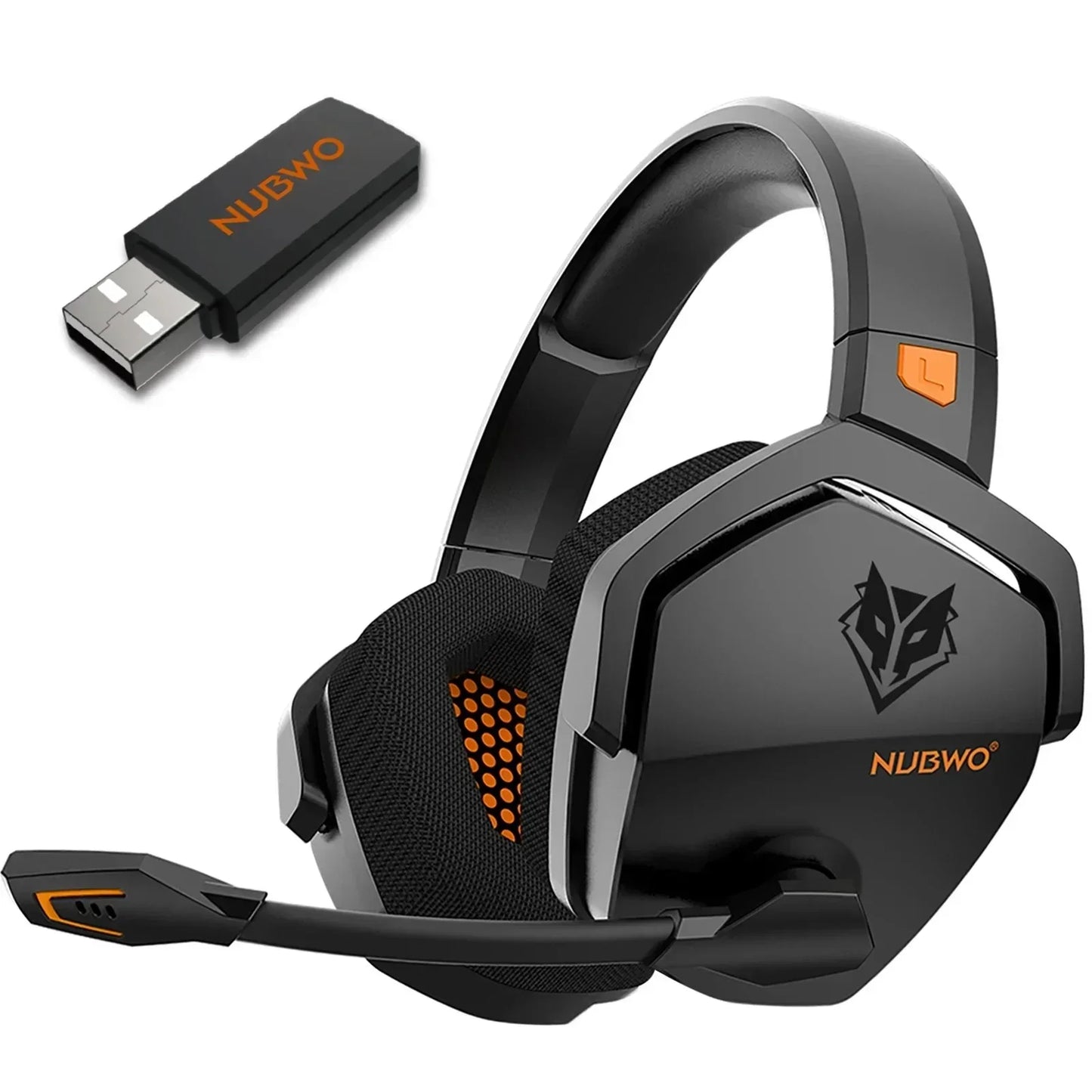 Headset Gamer NUBWO G06 Sem Fio com Base de Carregamento