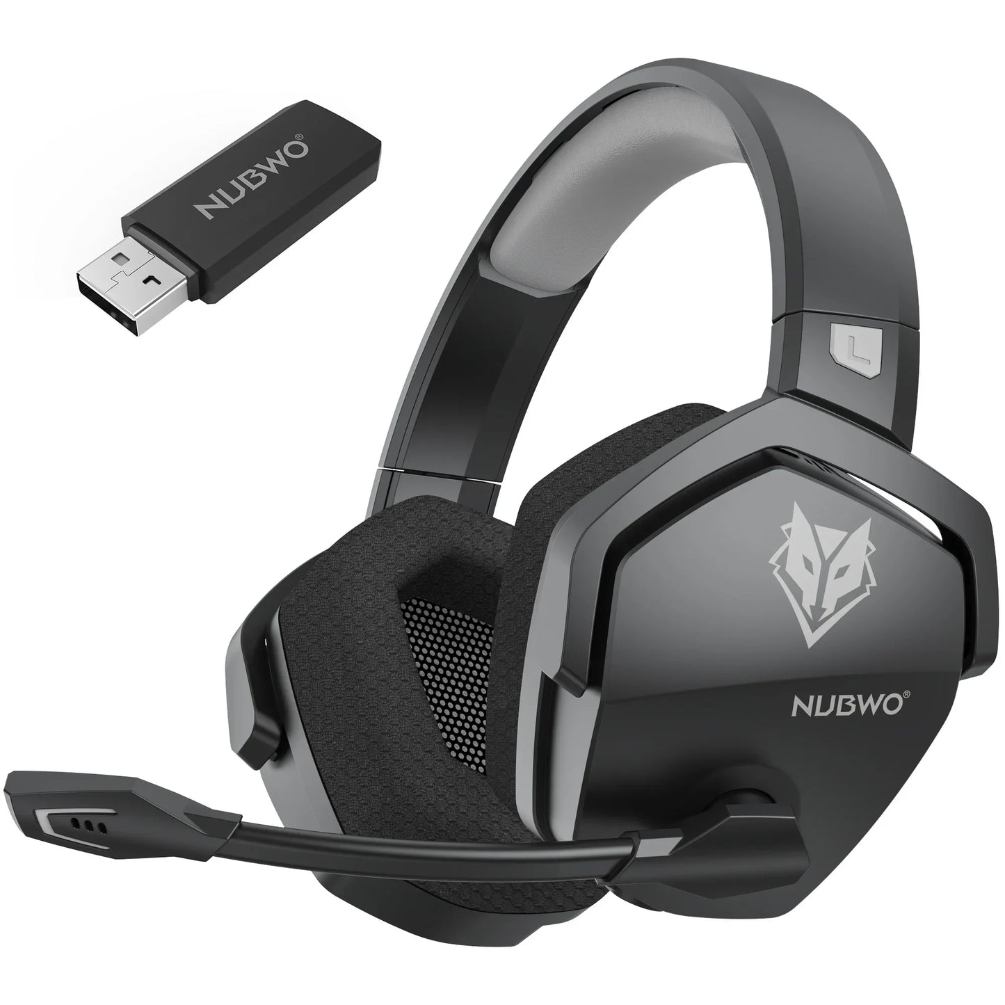 Headset Gamer NUBWO G06 Sem Fio com Base de Carregamento